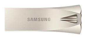 Samsung | BAR Plus | MUF-256BE3/APC | 256 GB | USB 3.1 | Silver