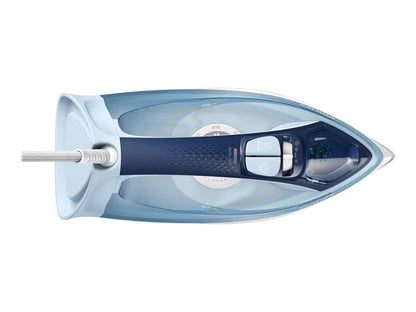 Philips | Iron | DST5030/20 | Steam Iron | 2400 W | Water tank capacity 320 ml | Continuous steam 45 g/min | Steam boost performance 180 g/min | Blue/White