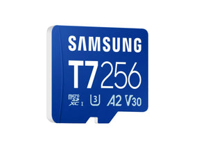 Samsung MicroSD card | T7 | 256 GB | microSDXC | Flash memory class U3, V30, A2