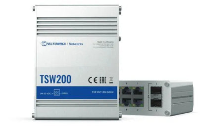 Switch|TELTONIKA|TSW2000000B0|PoE ports 8|240 Watts|TSW200