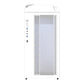 Case|GIGABYTE|ATX/micro ATX/Mini-ITX/EATX|White|Midi Tower|PC|C301GWV2ATX