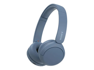 Sony | Wireless Headphones | WH-CH520 | Wireless | On-Ear | Microphone | Blue | Noise canceling | Wireless