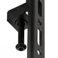 B-TECH AV SYSTEM X - UNIVERSAL LOW LEVEL FLAT SCREEN TROLLEY (VESA 600 X 400) - 0.75M Ø50MM POLES