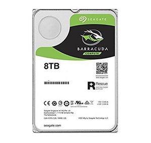 HDD|SEAGATE|Barracuda|8TB|SATA 3.0|256 MB|5400 rpm|Discs/Heads 4/8|3,5"|ST8000DM004