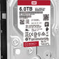 HDD|WESTERN DIGITAL|Red Pro|6TB|SATA 3.0|256 MB|7200 rpm|3,5"|WD6003FFBX