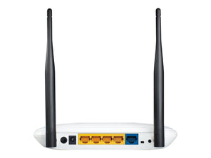 TP-LINK N300 WLAN Router 4P Switch 2xAnt