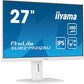 LCD Monitor|IIYAMA|27"|Business|Panel IPS|2560x1440|16:9|100Hz|Matte|0.4 ms|Speakers|Swivel|Pivot|Height adjustable|Tilt|Colour White|XUB2792QSU-W6