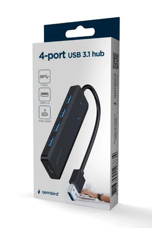 I/O HUB USB3.1 4PORT/UHB-U3P4P-02 GEMBIRD
