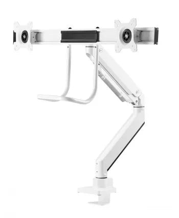 NEOMOUNTS FLAT SCREEN DESK MOUNT (10-32") DESK CLAMP/GROMMET