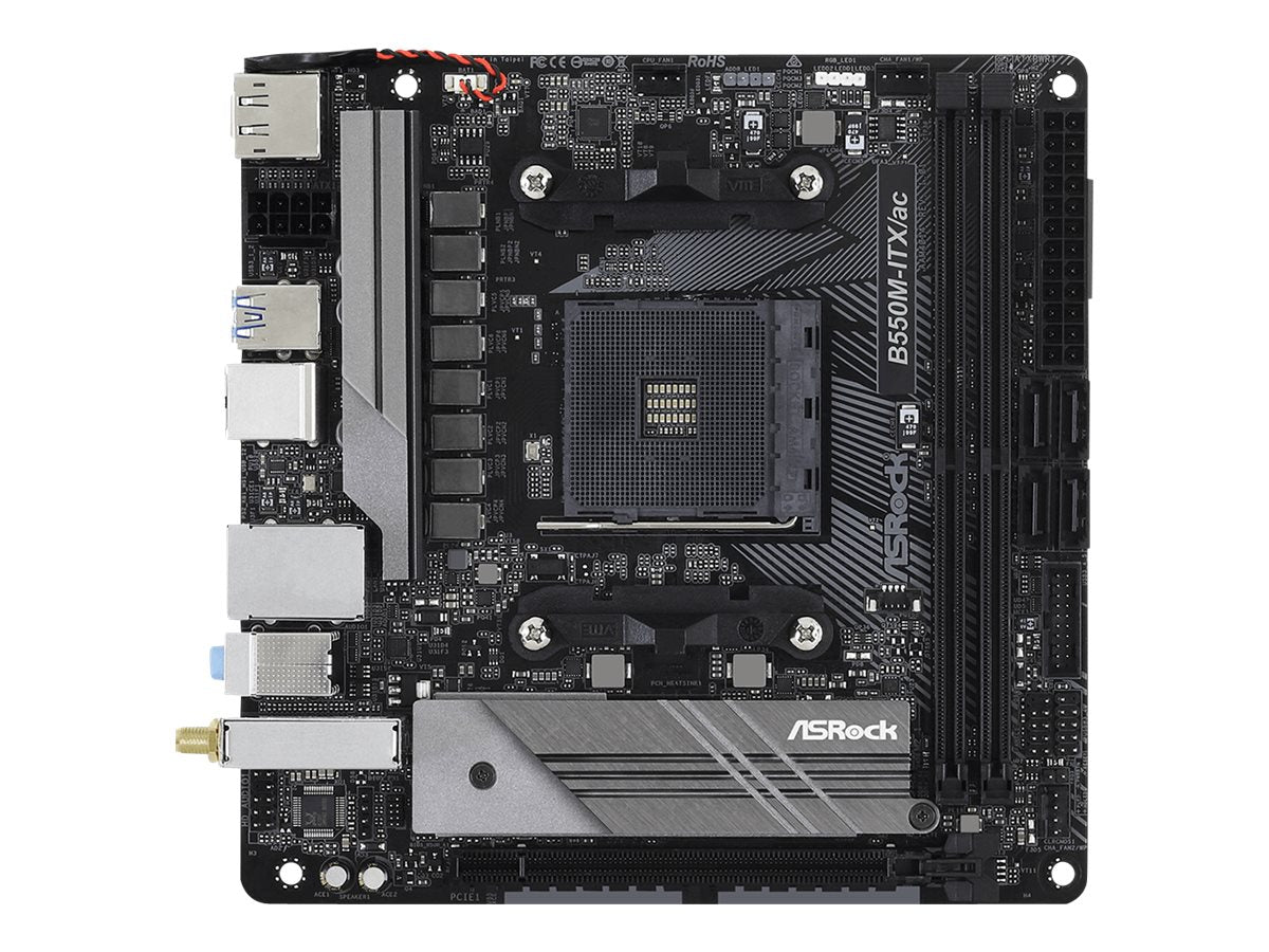 ASROCK B550M-ITX/ac AM4 mITX MB