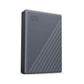 External HDD|WESTERN DIGITAL|My Passport|WDBY3J0060BGY-WESN|6TB|USB-C|Colour Grey|WDBY3J0060BGY-WESN