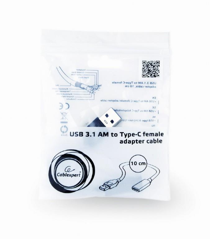 I/O ADAPTER USB3 TO USB-C/A-USB3-AMCF-01 GEMBIRD