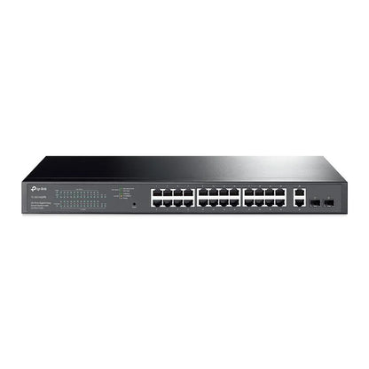 Switch|TP-LINK|Desktop/pedestal|28x10Base-T / 100Base-TX / 1000Base-T|PoE+ ports 24|250 Watts|TL-SG1428PE