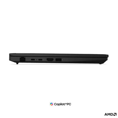 Lenovo ThinkPad L14 G7 AMD | Black | 14 " | IPS | WUXGA | 1920 x 1200 pixels | Anti-glare | AMD Ryzen AI 5 | 430 | 16 GB | SODIMM DDR5 | Solid-state drive capacity 512 GB | AMD Radeon 840M Graphics | Windows 11 Pro | 802.11be | Bluetooth version 5.4...