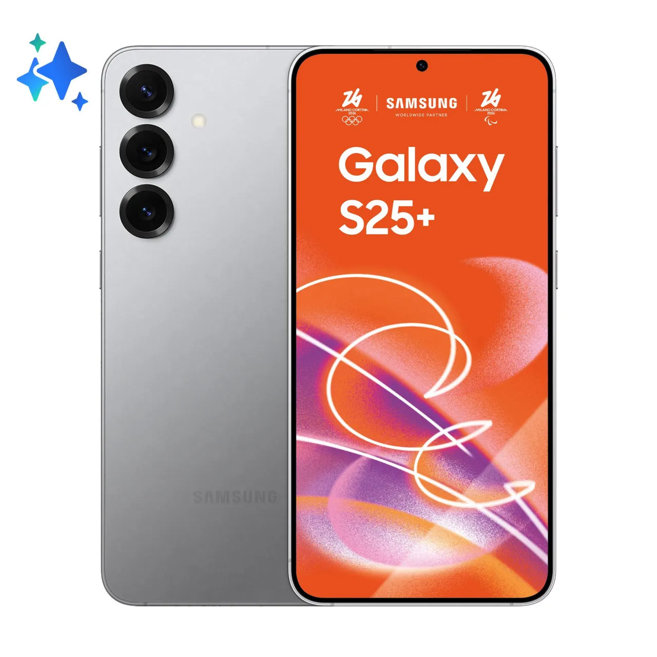 MOBILE PHONE GALAXY S25+/512GB SILVER SM-S936B SAMSUNG