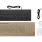 LENOVO ESSENTIAL WIRED KEYBOARD & MOUSE US EURO (COPILOT)