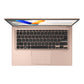 Notebook|ASUS|VivoBook Series|X1404VA|CPU  Core i5|i5-1335U|1300 MHz|14"|1920x1080|RAM 16GB|DDR4|SSD 512GB|Intel Iris X? Graphics|Integrated|ENG|NumberPad|Windows 11 Home|Pink|1.4 kg|90NB10I9-M00L60