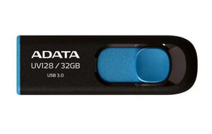 ADATA | UV128 | 128 GB | USB Type-A | Black/Blue