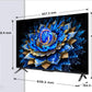 TV Set|TCL|43 "|4K Ultra HD|3840 x 2160 pixels|Flat|16:9|QLED|43T69C