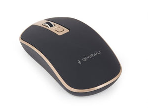 MOUSE USB OPTICAL WRL BLACK/GOLD MUSW-4B-06-BG GEMBIRD