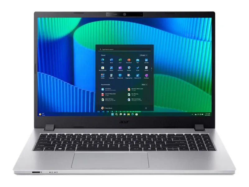 Acer TravelMate TMP215-55-TCO-59KD QHD IPS i5-120U/16GB/SSD 512GB/Intel Iris Xe Graphics/Win11Pro/ENG kbd/FP/Silver/3Y Warranty | Acer