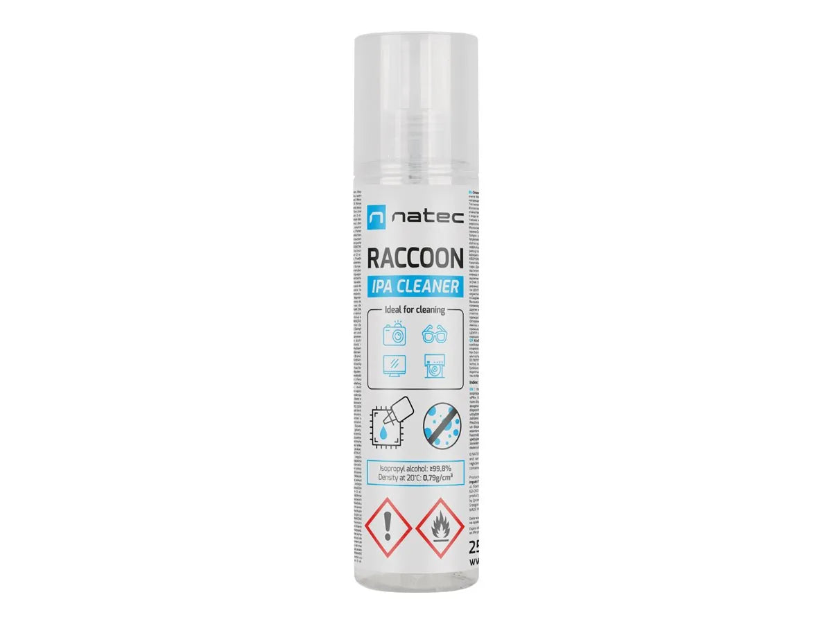 Natec Isopropylic Alcohol Racoon Ipa Cleaner | NSC-2450 | Cleaner | 250 ml