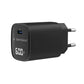 Gembird TA-UC-1C-PD60LCD-01-BK | 60W USB Type-C fast charger, LCD