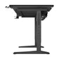 Genesis | Modular Gaming Desk | Holm 140 RGB | Anthracite Black