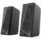 Speaker|TRUST|GXT 609 Zoxa RGB Illuminated Speaker Set|1xUSB 2.0|Black|24070