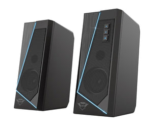 Speaker|TRUST|GXT 609 Zoxa RGB Illuminated Speaker Set|1xUSB 2.0|Black|24070