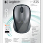 LOGITECH M235 Wireless Mouse Black/Grey EWR2