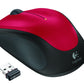 LOGITECH M235 Wireless Mouse Red