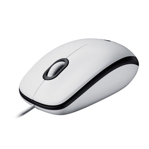  Logitech Mouse M100 (910-006764), White