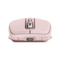  Logitech MX Anywhere 3S Mouse - RF Wireless + Bluetooth, Laser, 8000 DPI, Rose