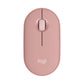  Logitech M350s - Optical mouse - Pebble 2 - tonal rose