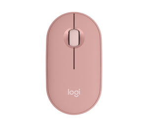  Logitech M350s - Optical mouse - Pebble 2 - tonal rose