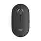 Logitech Pebble 2 M350s Wireless Mouse, RF Wireless + Bluetooth, 4000 DPI, Tonal Graphite
