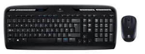 Logitech Mouse and keyboard set 920-003989 / MK330 Black