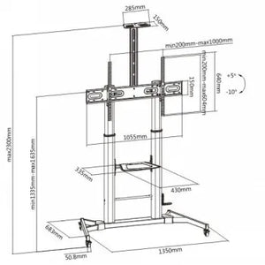 LH-GROUP LATTIATELINE KORKEUSS. 55-105" BASIC