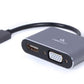 I/O ADAPTER USB3 TO HDMI/VGA/GREY A-USB3-HDMIVGA-01 GEMBIRD