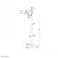 NEOMOUNTS BY NEWSTAR FL15-625WH1 TILT- AND ROTATABLE TABLET FLOOR STAND FOR 7,9-11" TABLETS - WHITE