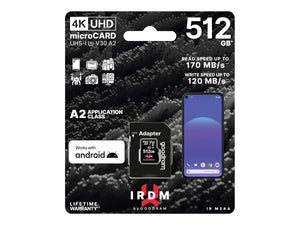 GOODRAM Memory Card IRDM 512GB + Adapter