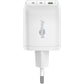 Goobay 65 W USB-C PD GaN Multiport Fast Charger Nano, White | Goobay | 65 W USB-C PD GaN Multiport Fast Charger Nano