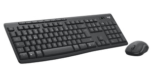 Logitech Combo Slim Wireless MK370 Keyboard Graphite