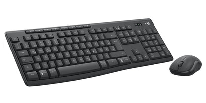 Logitech Combo Slim Wireless MK370 Keyboard Graphite
