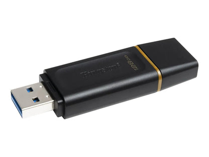 KINGSTON 128GB USB3.2 Gen1 DT Bk+Yellow