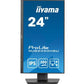 LCD Monitor|IIYAMA|23.8"|Business|Panel IPS|1920x1080|16:9|100Hz|Matte|1 ms|Speakers|Swivel|Pivot|Height adjustable|Tilt|XUB2493HSU-B6