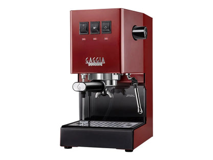 Gaggia | Coffee Maker | RI9481/12 Classic E24 | Pump pressure 15 bar | Built-in milk frother | Semi-automatic | Cherry Red