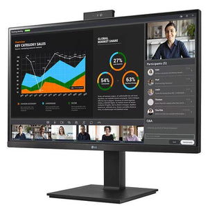 LCD Monitor|LG|27"|Panel IPS|2560x1440|16:9|5 ms|Speakers|Swivel|Pivot|Height adjustable|Tilt|Colour Black|27BQ75QC-B