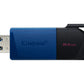 Kingston | USB 3.2 Flash Drive | DataTraveler Exodia M | 64 GB | USB 3.2 | Black/Blue
